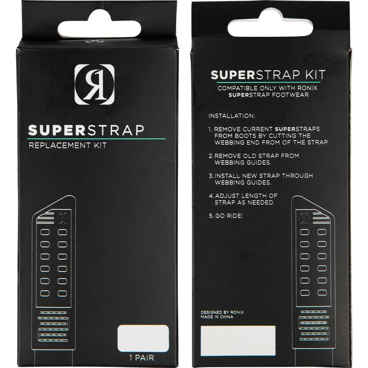 Ronix Wakeboard Binding SuperStrap - Pair 7 Ronix Wakeboard Binding SuperStrap - Pair - Image 5