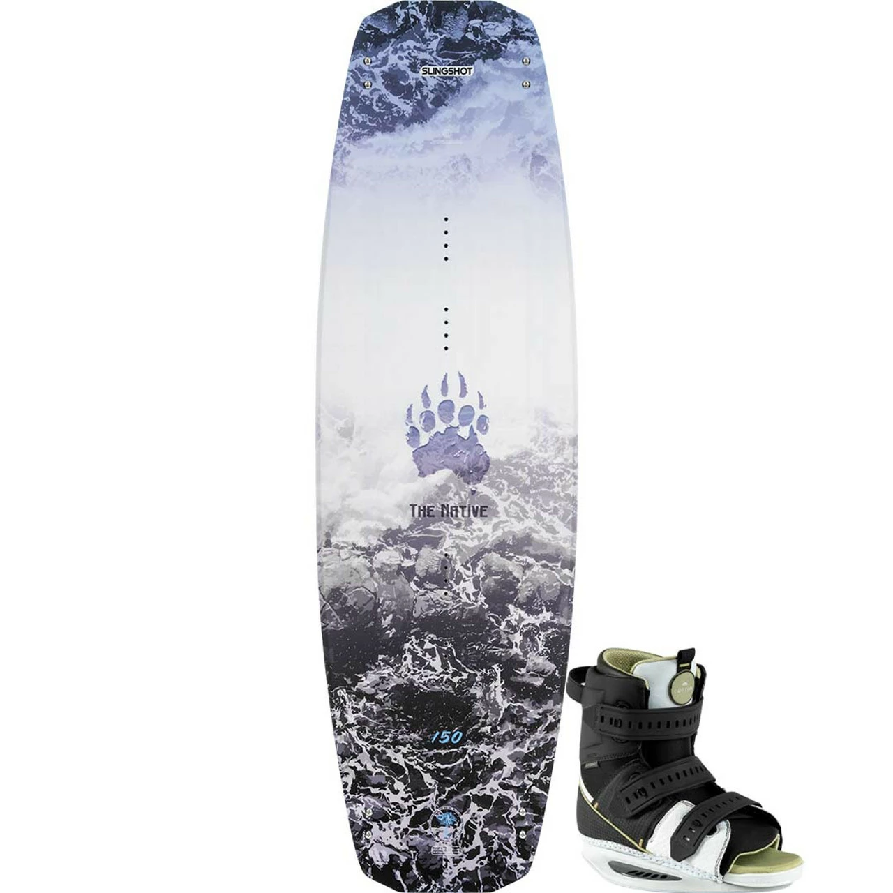 Slingshot Native Wakeboard Package W/ Option Boots - 2023 3 Slingshot Native Wakeboard Package W/ Option Boots - 2023