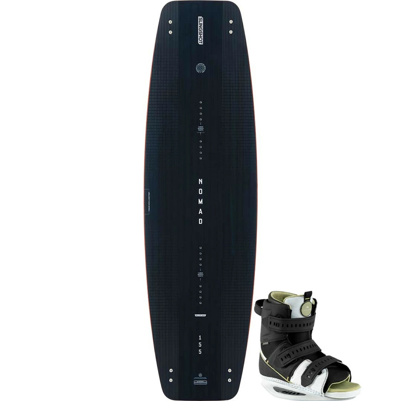 Slingshot Nomad Wakeboard Package W/ Option Boots - 2023 3 Slingshot Nomad Wakeboard Package W/ Option Boots - 2023