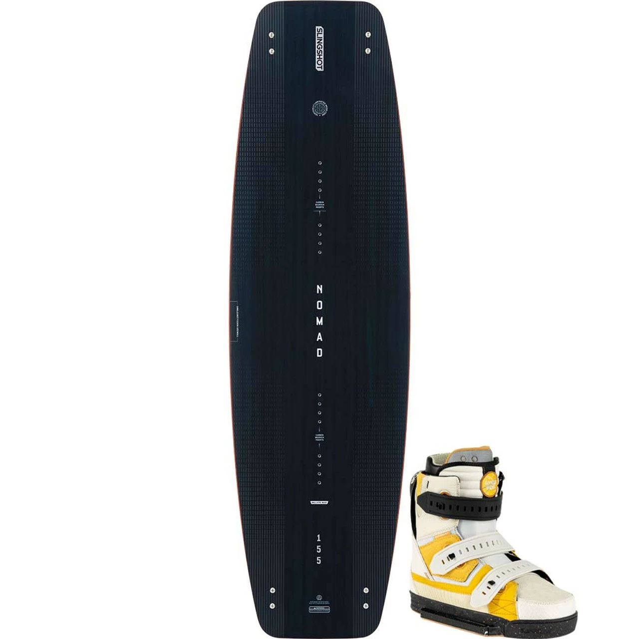 Slingshot Nomad Wakeboard Package W/ Space Mob Boots - 2023 3 Slingshot Nomad Wakeboard Package W/ Space Mob Boots - 2023