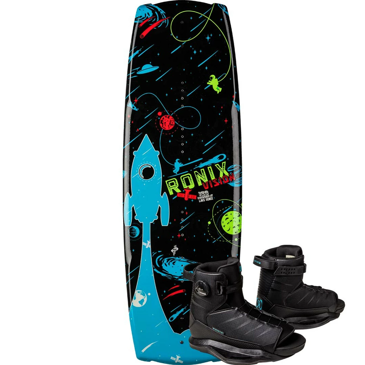 Ronix Vision Kid's Wakeboard Package W/ Anthem Boots - 2023 3 Ronix Vision Kid's Wakeboard Package W/ Anthem Boots - 2023