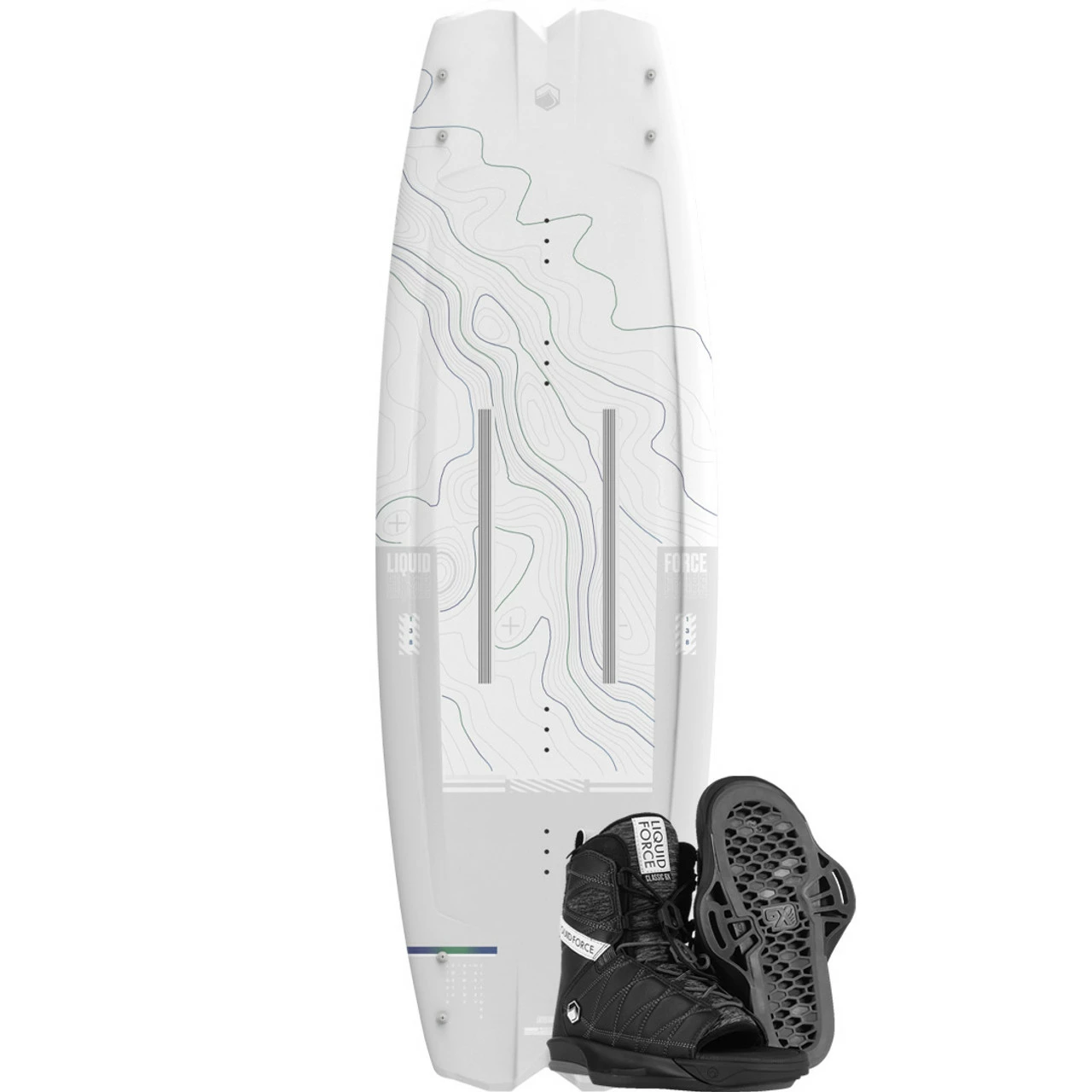 Liquid Force Remedy Aero Wakeboard Package W/ Classic 6X OT Boots - 2023 3 Liquid Force Remedy Aero Wakeboard Package W/ Classic 6X OT Boots - 2023
