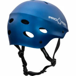 Pro-Tec Ace Water - Matte Metallic Blue Helmet -Surf Edge Shop Pro Tec Ace Water Wakeboard Helmet Matte Blue Metallic Back Alt 44474.1648825174