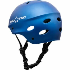Pro-Tec Ace Water - Matte Metallic Blue Helmet -Surf Edge Shop Pro Tec Ace Water Wakeboard Helmet Matte Blue Metallic Back 51133.1648825174