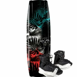 Ronix Krush Wakeboard Package W/ Halo Boots - 2023