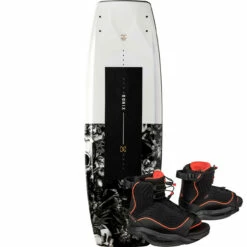 Ronix Quarter 'Til Midnight Wakeboard Package W/ Luxe Boots - 2023