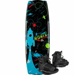 Ronix Vision Kid's Wakeboard Package W/ Divide Boots - 2023