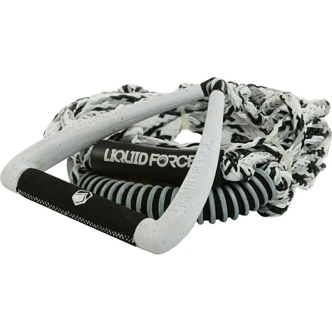 Liquid Force Wakesurf Handle Ultra Suede White 3 Liquid Force Wakesurf Handle Ultra Suede White