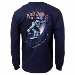 Ron Jon Astronaut Surfer Long Sleeve Tee -Surf Edge Shop d800x800 10031197086D navy ron jon astronaut surfer long sleeve tee cocoa beach back