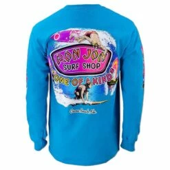 Ron Jon Multi Surfer Long Sleeve Tee -Surf Edge Shop d800x800 10031313083D turquoise ron jon multi surfer ls tee back