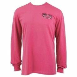 Ron Jon Flamingos Long Sleeve Tee -Surf Edge Shop d800x800 10031602042 fuchsia ron jon flamingos long sleeve tee front