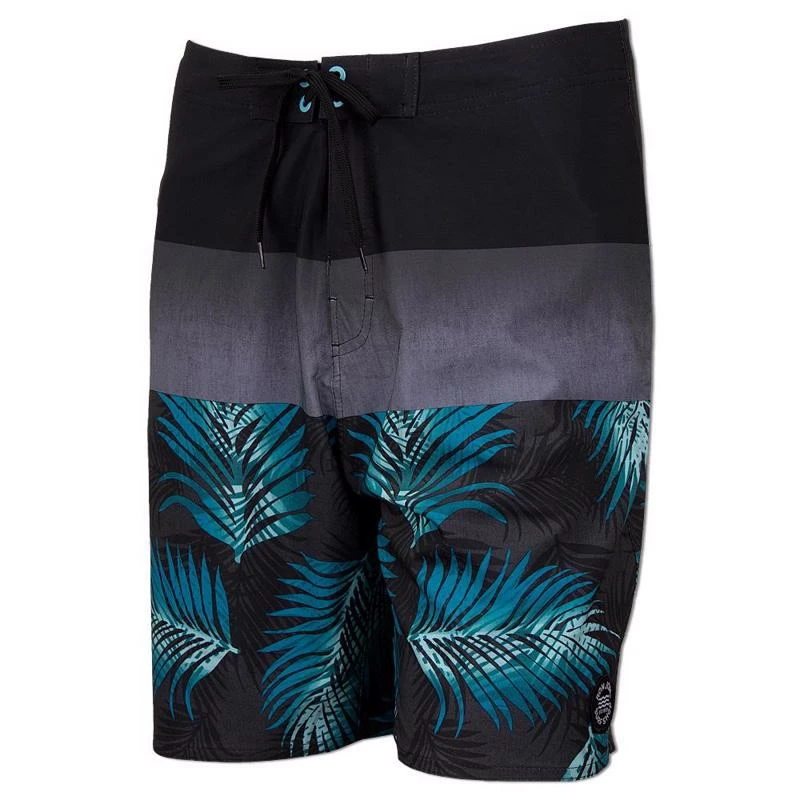 Ron Jon Charcoal Palmed Boardshort 4 Ron Jon Charcoal Palmed Boardshort - Image 2