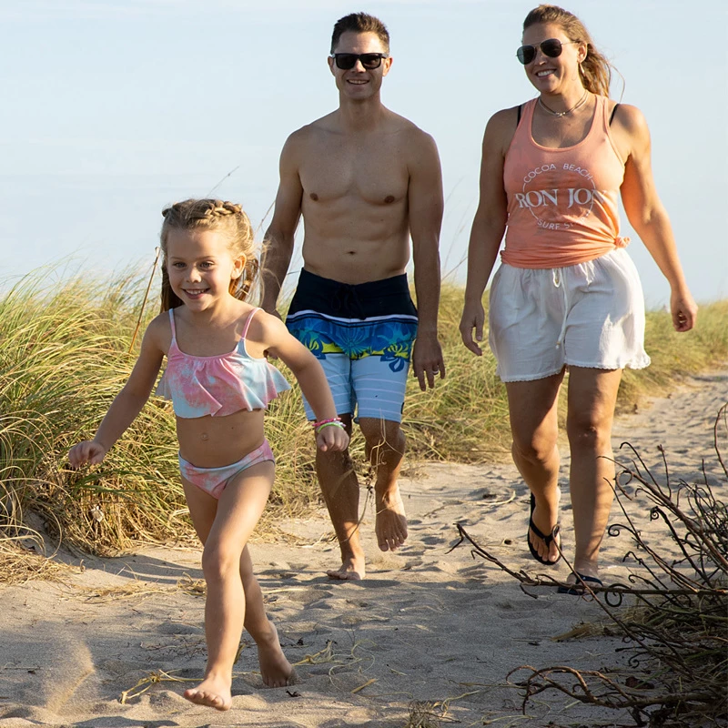 Ron Jon Light Blue Glister Boardshort 5 Ron Jon Light Blue Glister Boardshort - Image 3