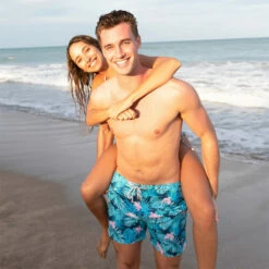 Ron Jon Into The Night Swim Volley -Surf Edge Shop d800x800 10120426083 turquoise ron jon into the night volley lifestyle 2