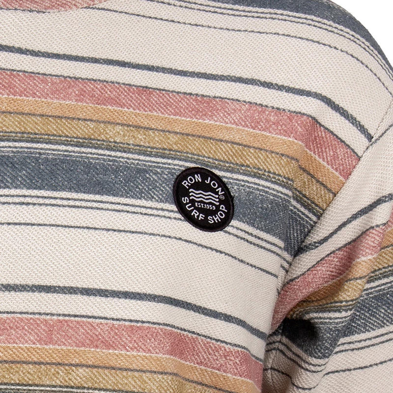 Ron Jon Natural Stripe Baja Hoodie 4 Ron Jon Natural Stripe Baja Hoodie - Image 2