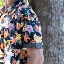 Ron Jon Papaya Party Black Shirt -Surf Edge Shop d800x800 10210283095 ron jon papaya party black shirt lifestyle 3