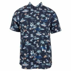 Ron Jon Navy Hapuna Reversed Shirt