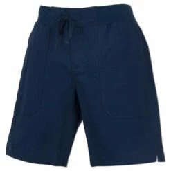 Ron Jon Ladies Woven Shorts 11 Ron Jon Ladies Woven Shorts -Surf Edge Shop d800x800 10310198086 navy ron jon ladies woven shorts front