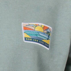 Ron Jon Ladies Dakota Quarter Zip Fleece -Surf Edge Shop d800x800 10360318070 green ron jon ladies dakota quarter zip fleece patch