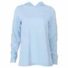 Ron Jon Women's Heather Blue Skyline Long Sleeve Hoodie -Surf Edge Shop d800x800 10380079080f