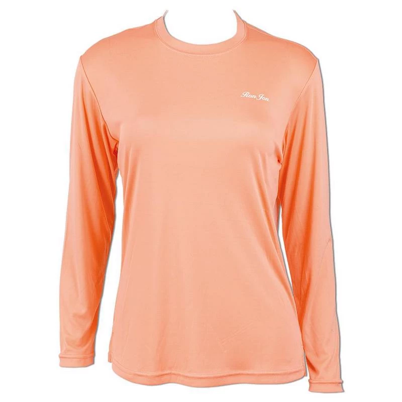 Ron Jon Womens Coral Raina Long-Sleeve Sun-Shirt 3 Ron Jon Womens Coral Raina Long-Sleeve Sun-Shirt