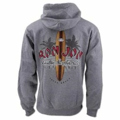 Ron Jon New Longboard Hoodie -Surf Edge Shop d800x800 10420485094D gun metal ron jon new longboard hood fleece cocoa beach back 2xl