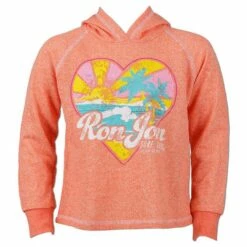 Ron Jon Kids Coastal Heart Pullover Hoodie