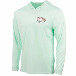 Ron Jon New Longboard UPF Long Sleeve Hooded Sun Shirt -Surf Edge Shop d800x800 10480411070 mint ron jon new long board upf long sleeve hooded sun shirt angled