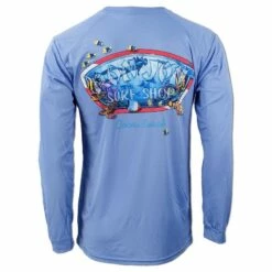 Ron Jon Dive Badge Long Sleeve Sun Shirt -Surf Edge Shop d800x800 10480436080 blue ron jon dive badge long sleeve upf sun shirt back