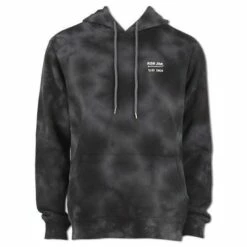 Ron Jon Ashbury Tie Dye Black Pullover Hoodie