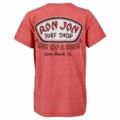 Ron Jon Kids Just A Badge Tee 15 Ron Jon Kids Just A Badge Tee -Surf Edge Shop d800x800 10500749050 red ron jon youth just a badge tee back