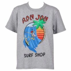 Ron Jon Kids Skeleton Surfer Tee 7 Ron Jon Kids Skeleton Surfer Tee -Surf Edge Shop d800x800 10500763092 heather grey ash ron jon youth skeleton surfer tee front