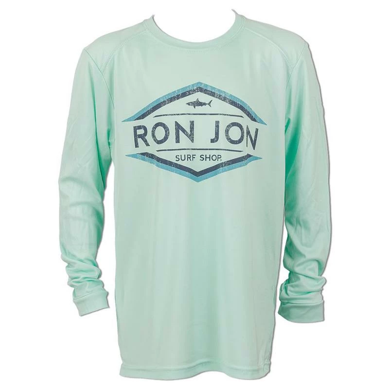 Ron Jon Kids Hardwire Shark Performance Long Sleeve Sun Protection Shirt 2 Ron Jon Kids Hardwire Shark Performance Long Sleeve Sun Protection Shirt