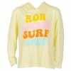 Ron Jon Kids Yellow Long Sleeve Hooded Tee