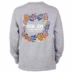 Ron Jon Kids Floral Border Long-Sleeve Tee