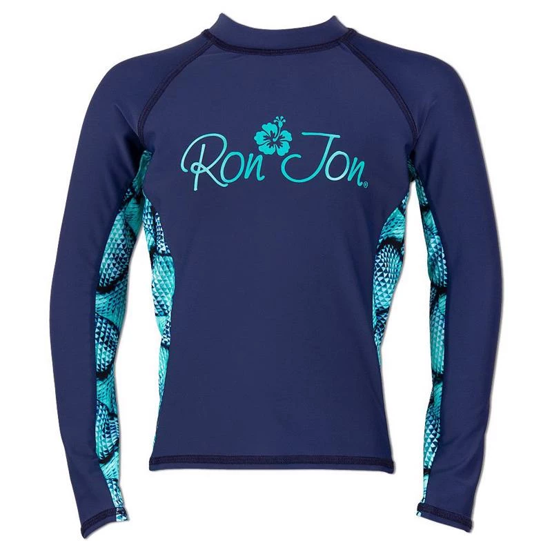 Ron Jon Kids Navy Long Sleeve Rash Guard