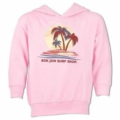 Ron Jon Toddler Island Time Pullover Hoodie -Surf Edge Shop d800x800 12510047040D pink ron jon toddler island time pullover hoodie front