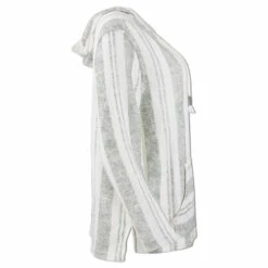 Ron Jon Juniors Striped Baja Pullover Hoodie -Surf Edge Shop d800x800 13300130070 mint ron jon juniors striped baja pullover hoodie side