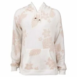 Ron Jon Juniors Aloa Print Hacci Hoodie -Surf Edge Shop d800x800 13300133024 sand ron jon juniors hacci aloha print hoodie front