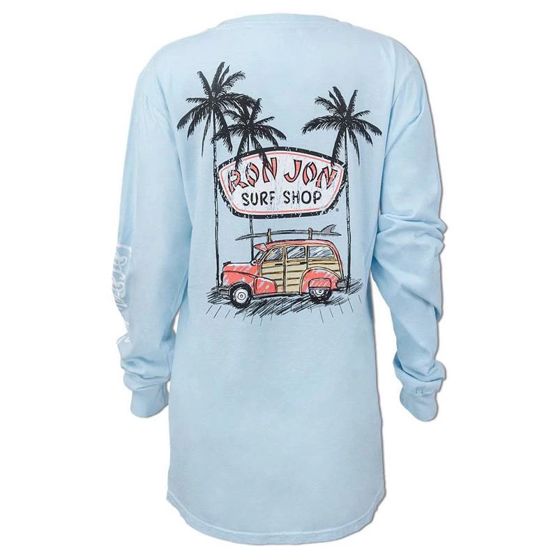 Ron Jon Junior Surfs Up Woody Long Sleeve Tee - Image 4