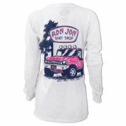 Ron Jon Junior Off Road Badge Long Sleeve Tee -Surf Edge Shop d800x800 13310404001D white ron jon junior off road badge long sleeve tee back