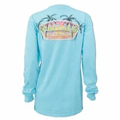 Ron Jon Junior Sunset Badge Long Sleeve Tee -Surf Edge Shop d800x800 13310417082D aqua ron jon junior sunset badge ls tee back
