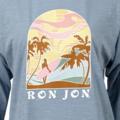 Ron Jon Juniors Retro Surf Slub Long Sleeve Tee -Surf Edge Shop d800x800 13310455238 steel ron jon juniors retro surf slub long sleeve tee close up
