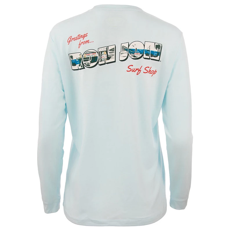 Ron Jon Juniors Greetings From Ron Jon Long Sleeve Tee 7 Ron Jon Juniors Greetings From Ron Jon Long Sleeve Tee - Image 5