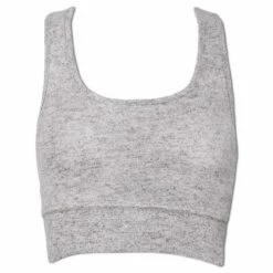 Ron Jon Juniors Hacci Crop Top 19 Ron Jon Juniors Hacci Crop Top -Surf Edge Shop d800x800 13320689310D grey heather ron jon juniors grey heather hacci crop top front