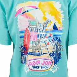 Ron Jon Juniors Lifeguard On Duty Tee -Surf Edge Shop d800x800 13340763070 mint ron jon junior lifeguard on duty tee back logo