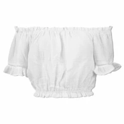 Ron Jon Juniors Gauze Off The Shoulder Crop Top -Surf Edge Shop d800x800 13340833001 white ron jon juniors gauze off the shoulder top