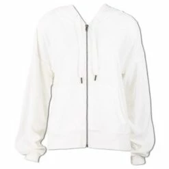 Surf Edge Shop -Surf Edge Shop d800x800 13350977001D white ron jon juniors terry cloth zip hoodie front