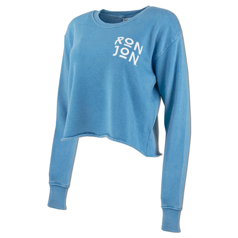 Ron Jon Juniors Tropic Frame Crop Fleece Pullover 6 Ron Jon Juniors Tropic Frame Crop Fleece Pullover - Image 4
