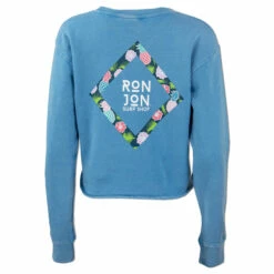Ron Jon Juniors Tropic Frame Crop Fleece Pullover 9 Ron Jon Juniors Tropic Frame Crop Fleece Pullover -Surf Edge Shop d800x800 13350998049 ocean ron jon juniors tropic frame crop fleece pullover back